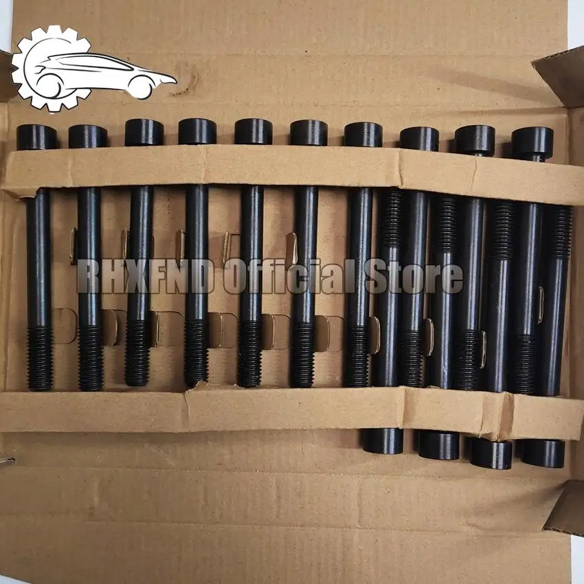 RD28 RD28-T 11056-V7200 cylinder head bolts and nuts are suitable for Nissan Patrol GR Patrol TD6 2826cc 2.8 D T.D 1987-