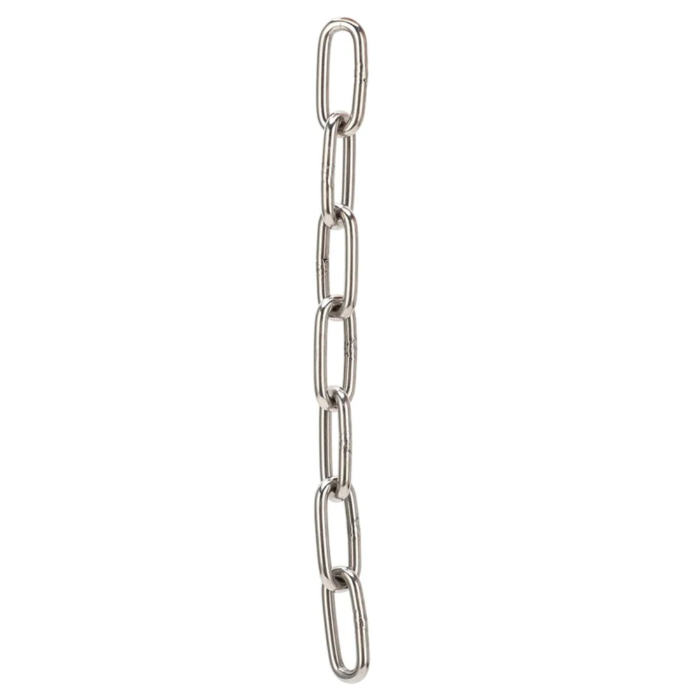 Multi-Purpose 304 Stainless Steel Stainless Steel Chain Chain Link Lifting Chain Utility Chain Home Outdoor