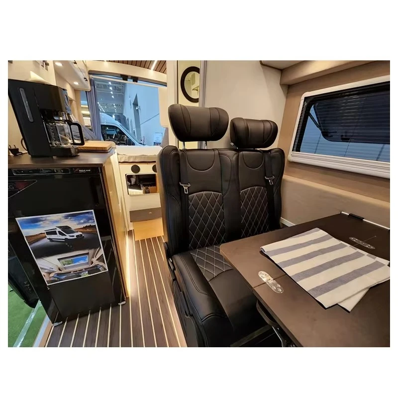 HWHongRV قطع غيار السيارات كفاءة Campervan ومنزل متنقل قابل للطي مقعد السرير الحل #2