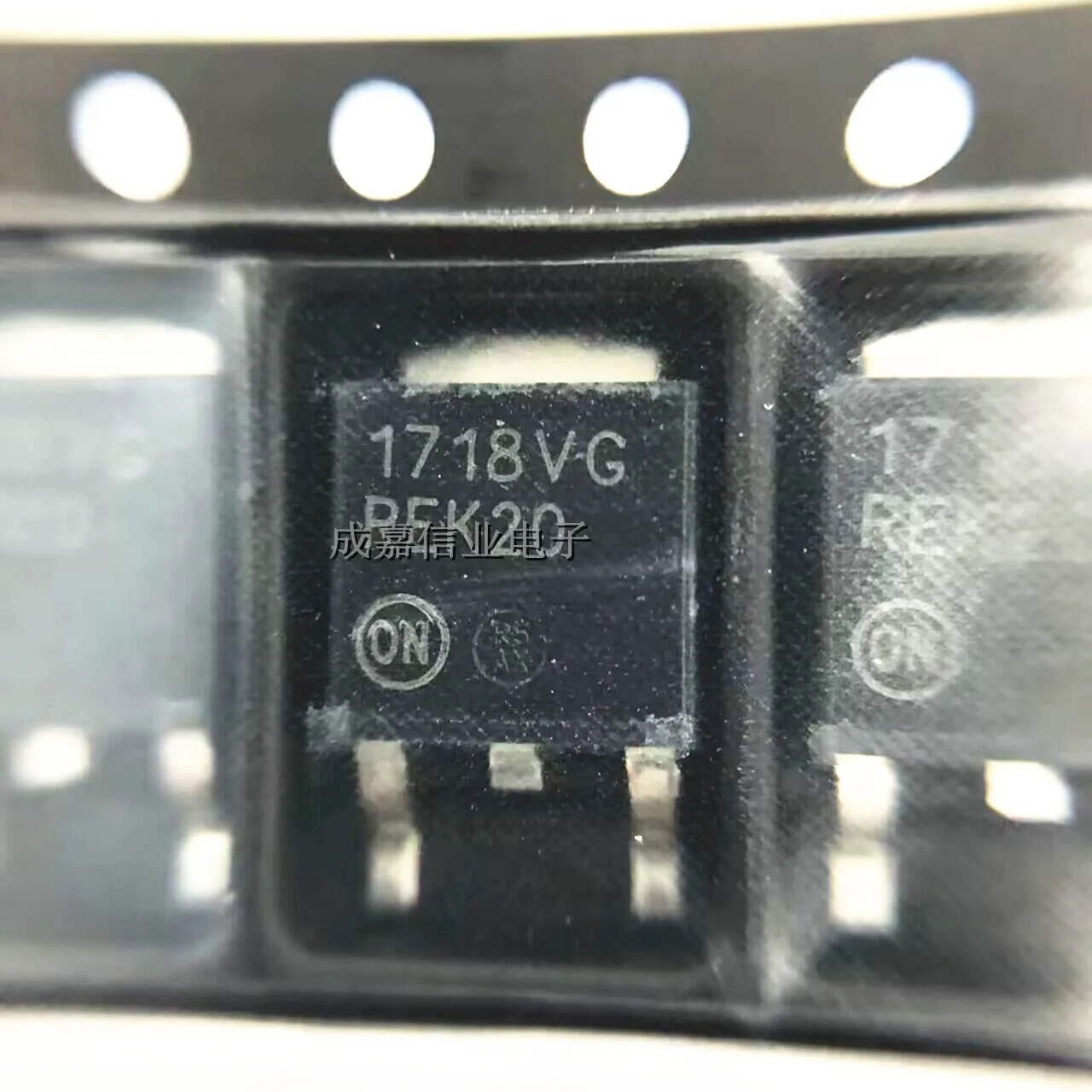 10개/몫 NCV1117DT18T5G TO-252-3 마킹, 1718VG LDO 전압 조정기 1.8V 1.0A 자동차 작동 온도: -40C-+125C