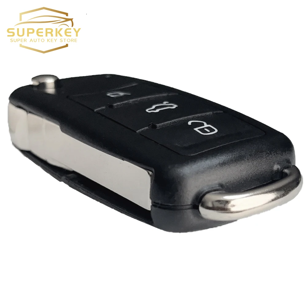 SUPERKEY Original Shape MQB muslimah Remote Key per VW Caddy Jetta Sharan Scirocco Polo Transporter Beetle Tiguan muslimate