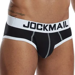 Jockmail iç çamaşırı erkek unterhosen herren seksi erkek külot bikini erkek sissy gay iç çamaşırı kısa hombre kayma 2020 yaz erkekler kısa