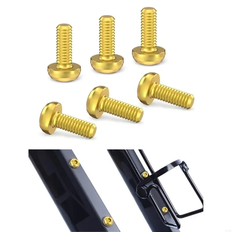 F62F M5x12mm 물병 케이지 가벼운 및 녹 방지 디자인 용 볼트.