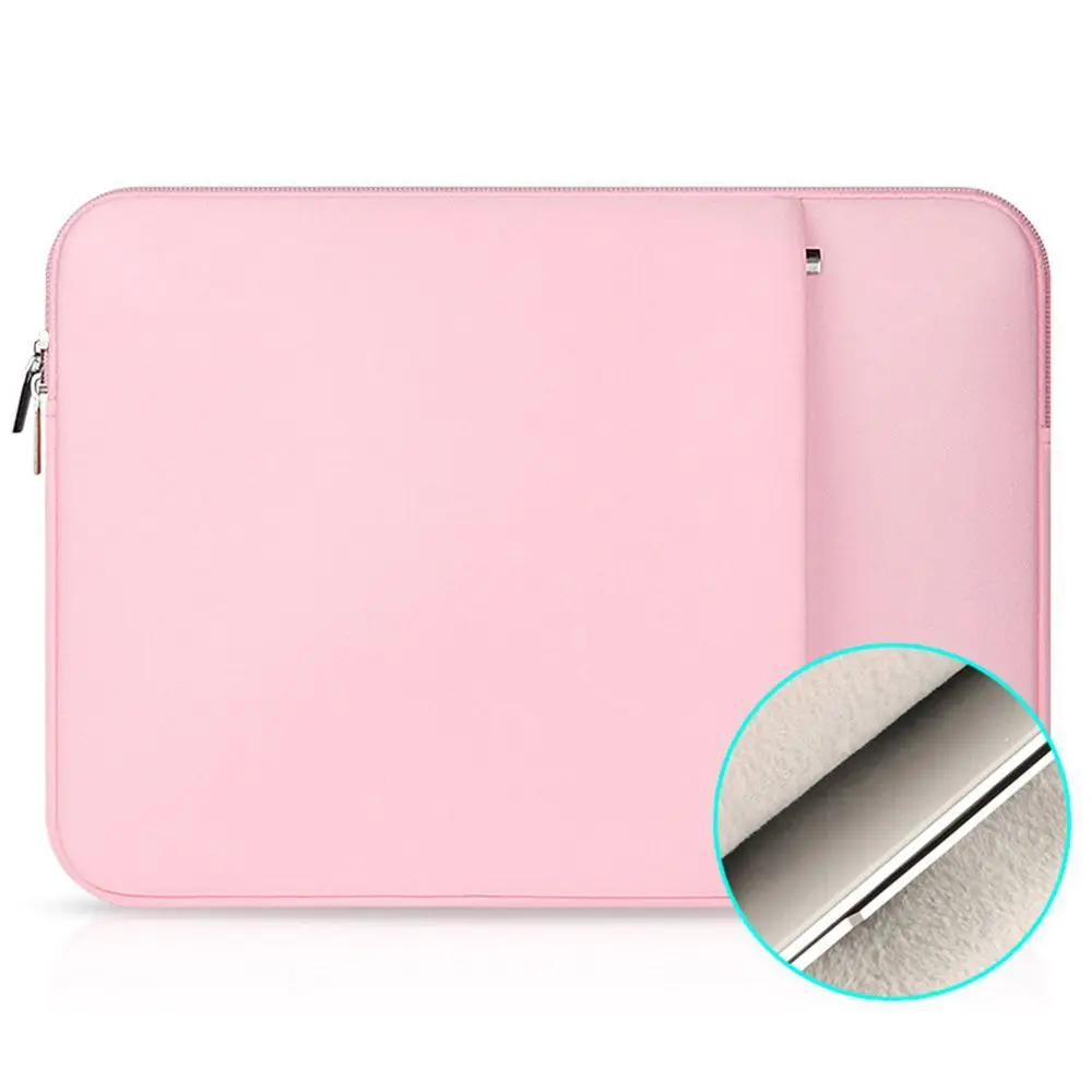 

Dual Zipper Pouch Universal Soft Sleeve Laptop Case Notebook Cover Bag For Xiaomi HP Dell Lenovo