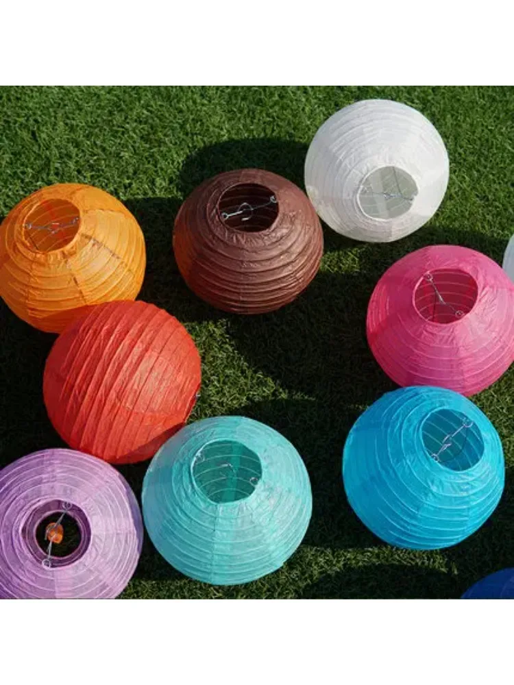 Lanterne en Papier Chinois, Lampion Artisanal de 8 Pouces et 20cm, Fournitures de Festival, Décoration de ixd'Anniversaire et de Mariage, 1 Pièce