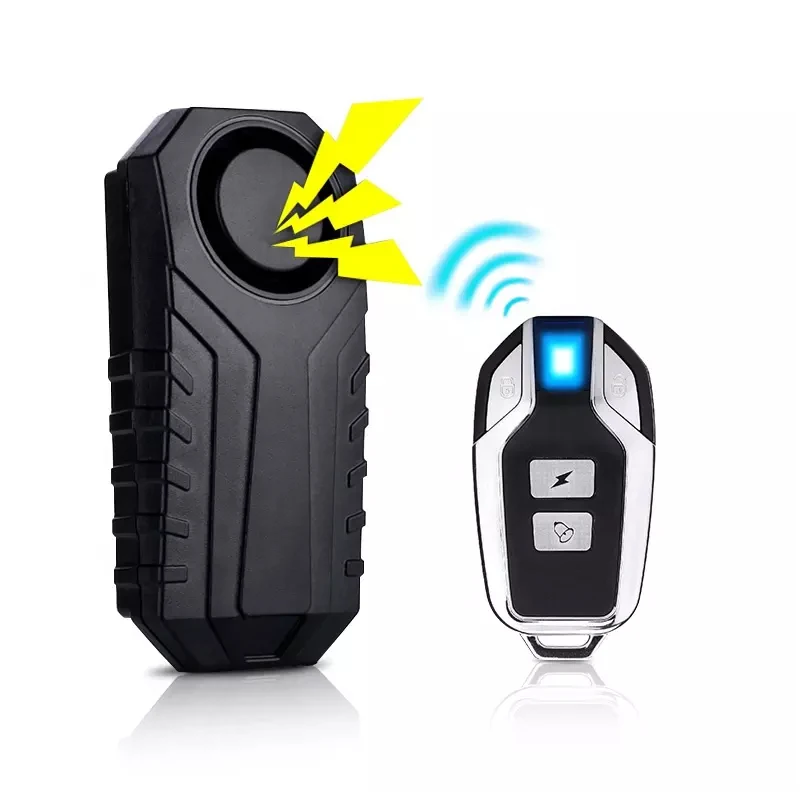 Waterproof Bike Alarm Motorcycle Electric Bicycle Security Anti Lost Wireless Remote Control Vibration Detector Sensor Mailbox