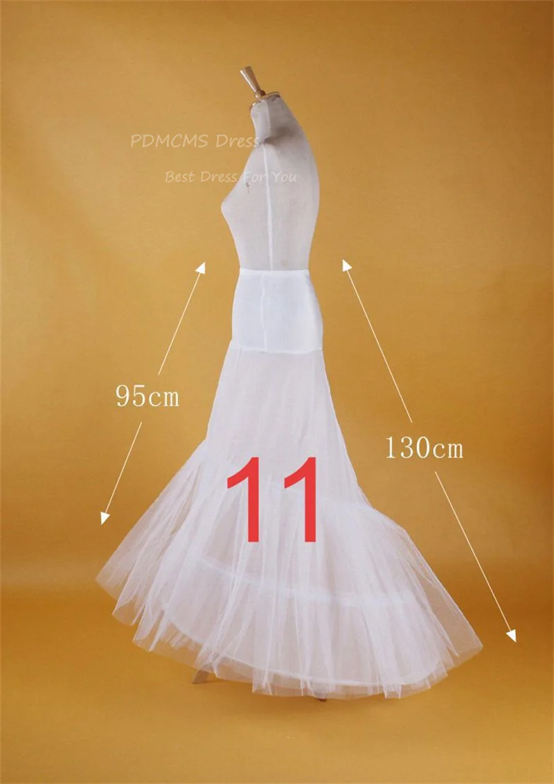 Enagua grande blanca de 6 aros para mujer, faldas largas de tul, ropa interior de crinolina hinchada para vestido de baile, vestido de novia