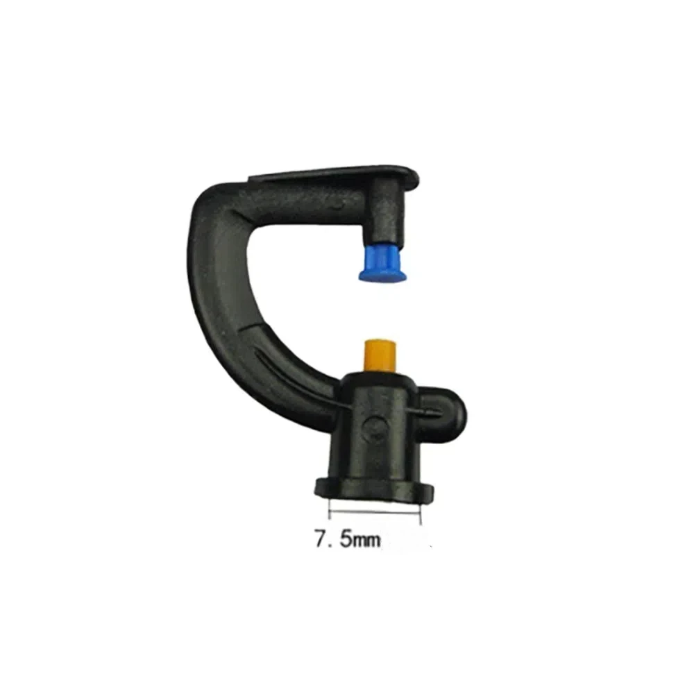 

20pcs 180/360 Degree Garden Sprinklers Micro Sprinkler Threaded Barb G-Type Refraction Nozzle Watering System Scattering