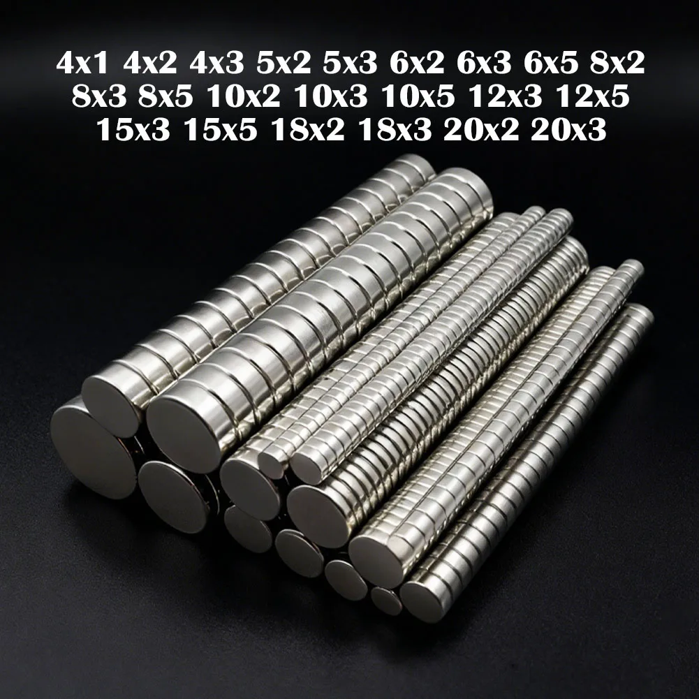 

Super Powerful Magnet Neodymium Magnets Strong Magnet Permanent Magnetic Imanes 4x1/2/3 5x2/3 6/8/10x2/3/5 12/15x3/5 18/20x2/3mm