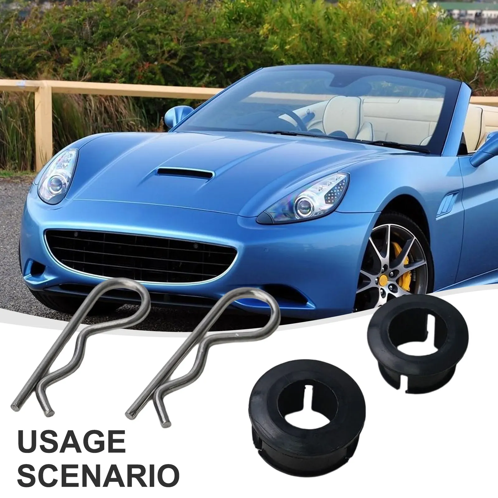 

High Quality Replacement Brand New Shifter Cable Inserts Rubber Left #HYB-SCB-01-05 Accessories For Civic 01-05