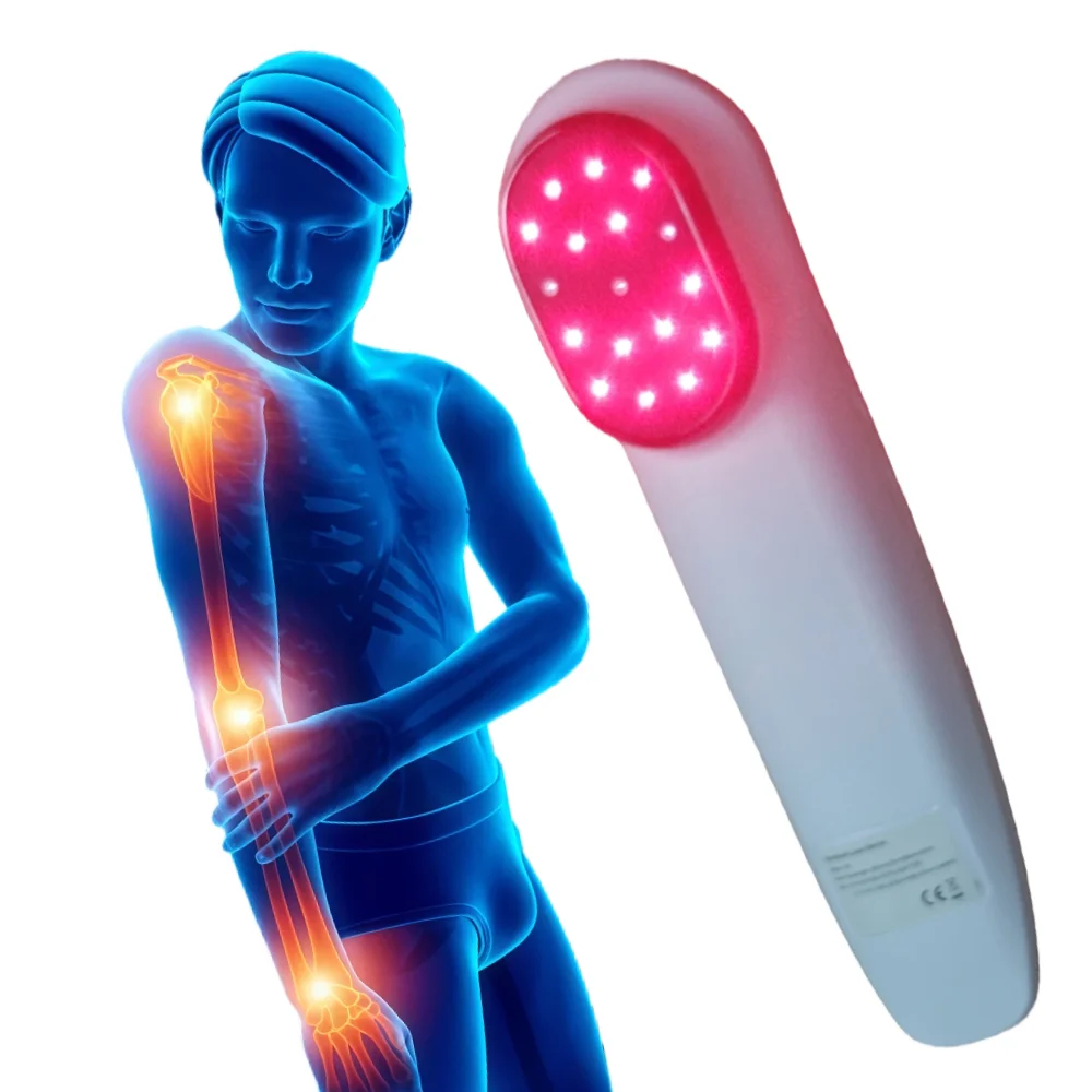 

Low Level Laser LLLT Portable Device for Back Neck Shoulder Leg Ankle Waist Pain Relief Massager