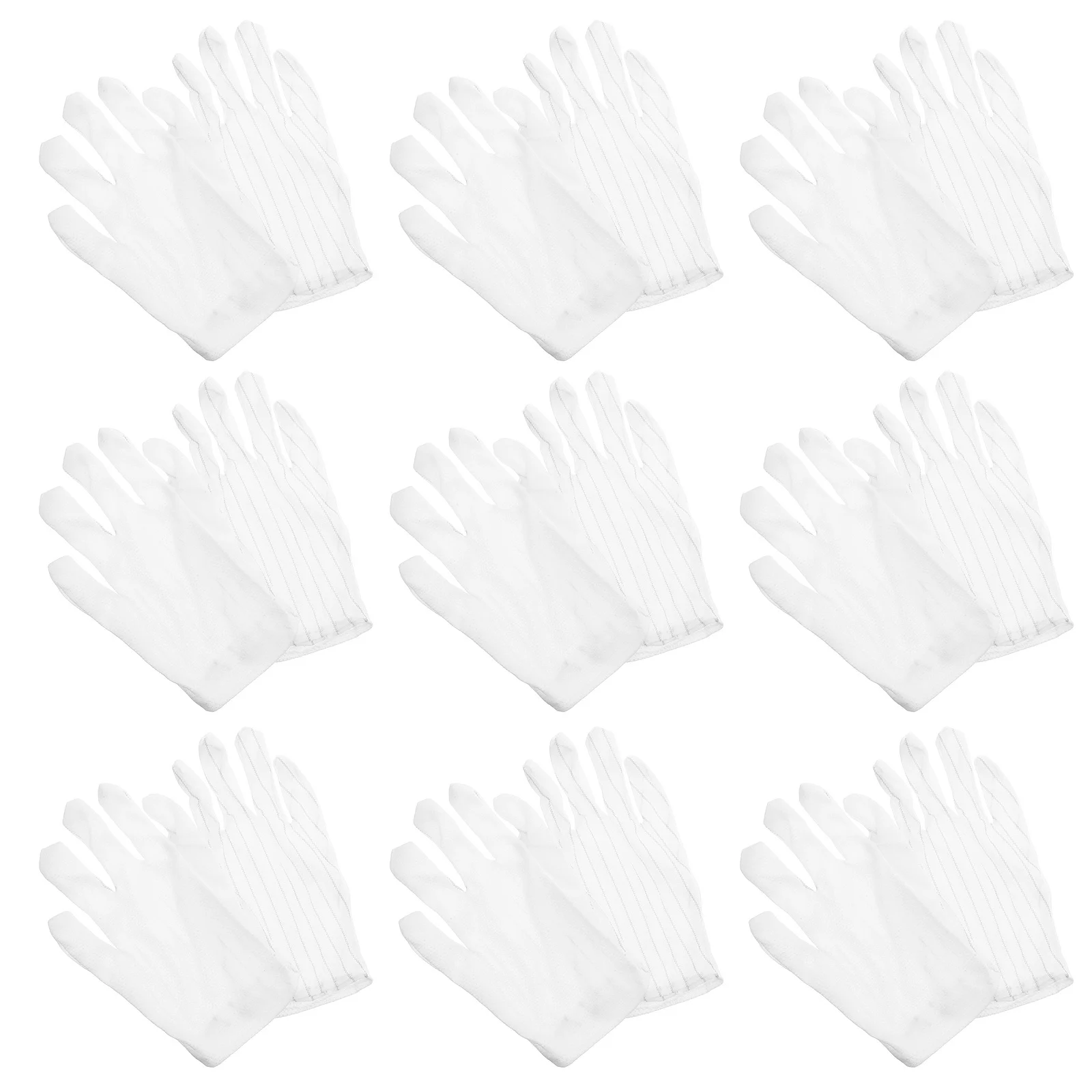 200Pcs Anti-Static Gloves Esd Safety Dotted Non-Slip Washable Reusable Electronics Repair Pc Building Computer Installation