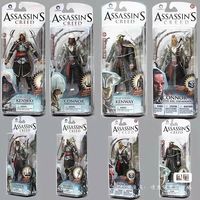Assassin Creed Action Figure Connor Ezio Statue Toys Neca Game Figurine Anime Figura Collection Model Adult Toy Birthday Gift