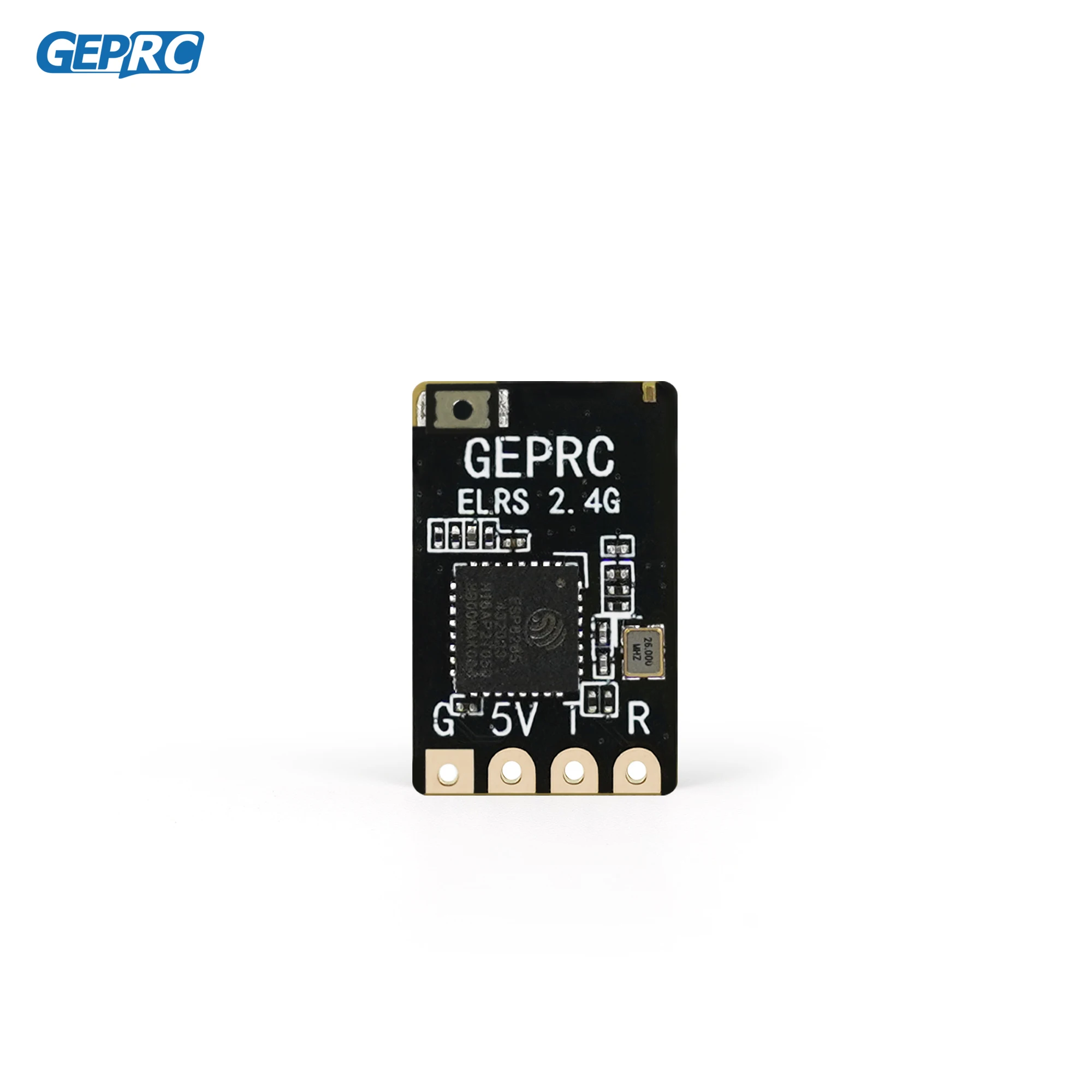 GEPRC ELRS Nano Receiver, ExpressLRS, 2.4G, 100mW Acessórios Peças, Base Quadcopter, FPV Freestyle RC Racing Drone, PA100