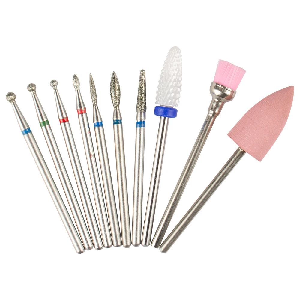 Drill Milling Cutter For Manicure Removing Gel Varnish Nail Drill Bits Nail Pedicure Accesoires Fresas Manicura Manicure Nozzles