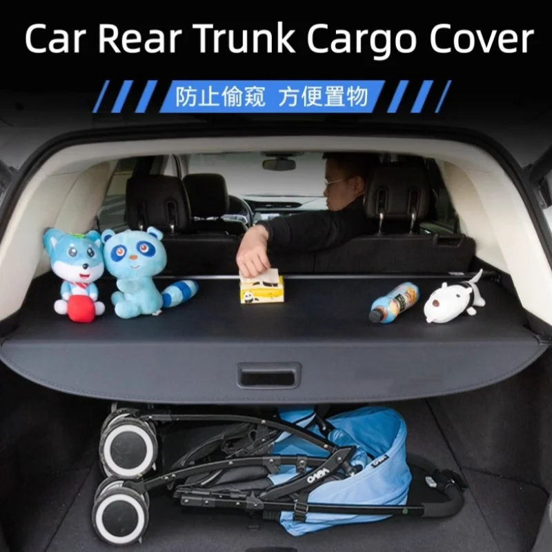 

Car Rear Trunk Privacy Curtain Security Shield Cargo Cover for Changan UNI-T UNI-K IDD 20-25 Car Accessories