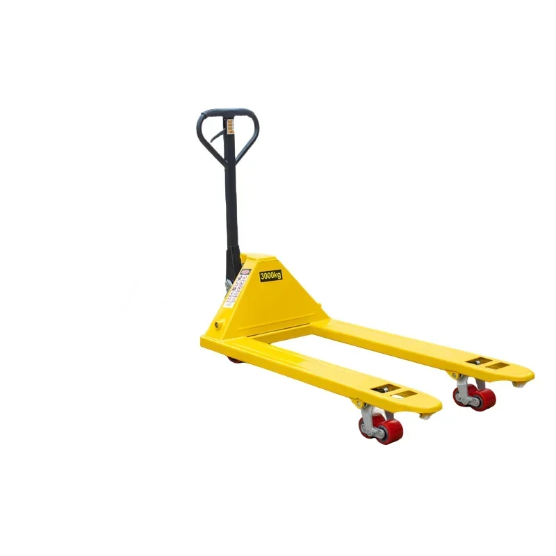 

2T 2.5T 3T 5T Hand Pallet Truck Hydraulic Integrated Pump manual pallet scale truck factory price 1.8ton