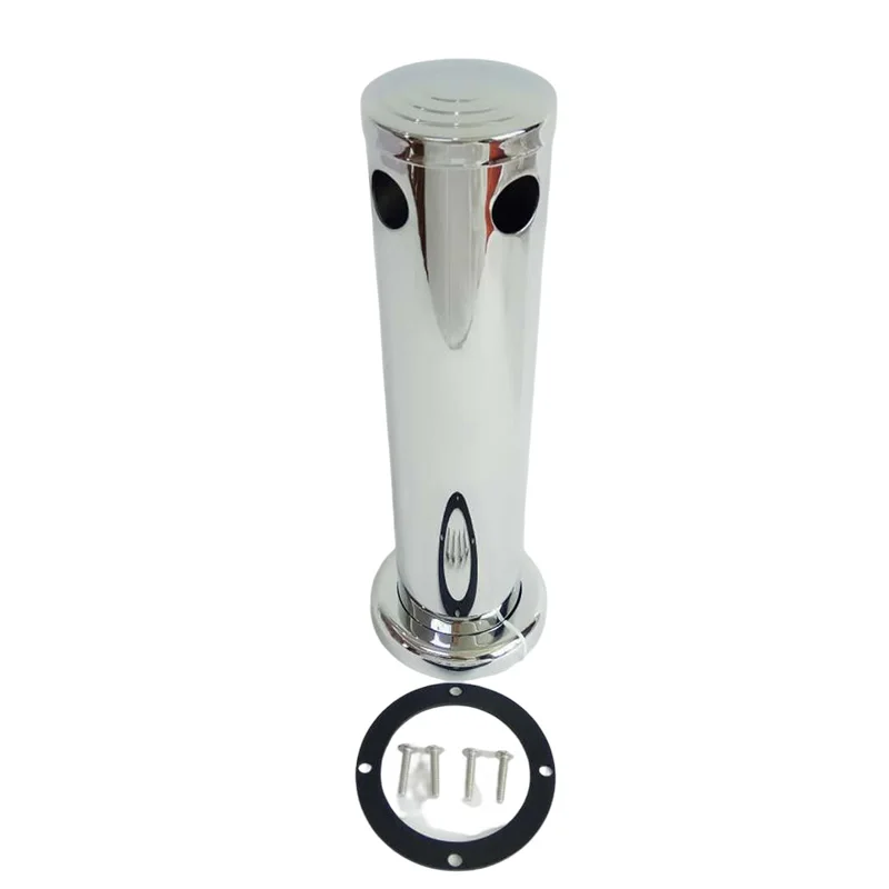 3'' Two Holes Stainless Steel Beer Column, Beer Tower In Bar Productor ,Beer Tower Draft Beer Dispenser