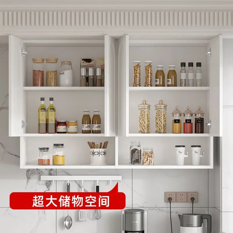 Kitchen Hanging Cabinet Wall Locker Walll-mounted Upper Wall Storage Cabinet Balcony Bathroom Hanging