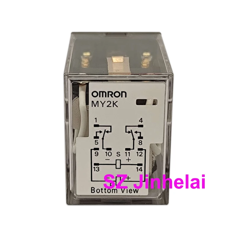 

1pcs Omron MY2K 24VDC Authentic Original Coil Latching Power Relays Magnetic Holding Double Coil Relay