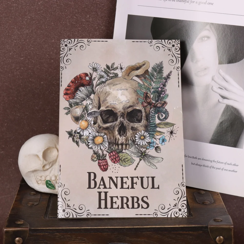 

An Ultimate Poison Handbook - Discover the Secrets of Herbs in This Beautiful Set, Featuring Plant Illustrations, Herbal Healing
