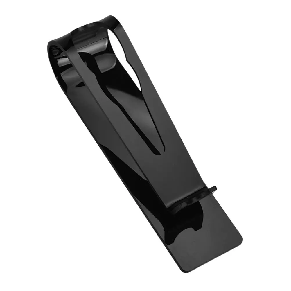 

Black Pen Shaped Tattoo Machine Rack Strong Plastic Build Salon Grade Storage Stand for Home Or Professional Use