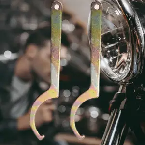 Amortisör için bir araç, motosiklet, metal, Anahtar süspansiyonu, C-Kanca, Honda Yamaha için bir kılavuz, Benelli TRK 502, 502X, 251, TR 8 ve şoku sökmek için büyük satışlar-no. 4