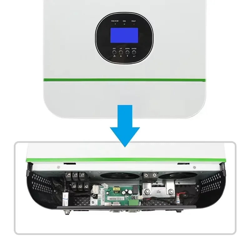 Growatt Power solar inverter Spf 3000Tl lvm 3000kw 3kva 3000 watts parallel split phase single phases charge with Wifi