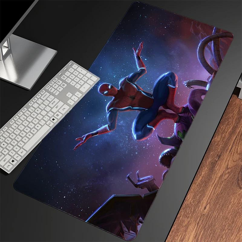 Design Gaming Mouse Pad Anti-Slip Rubber Base S-spider Cool Man Extended Desk Mat For Gamer Office Computer Accessories Mousepad