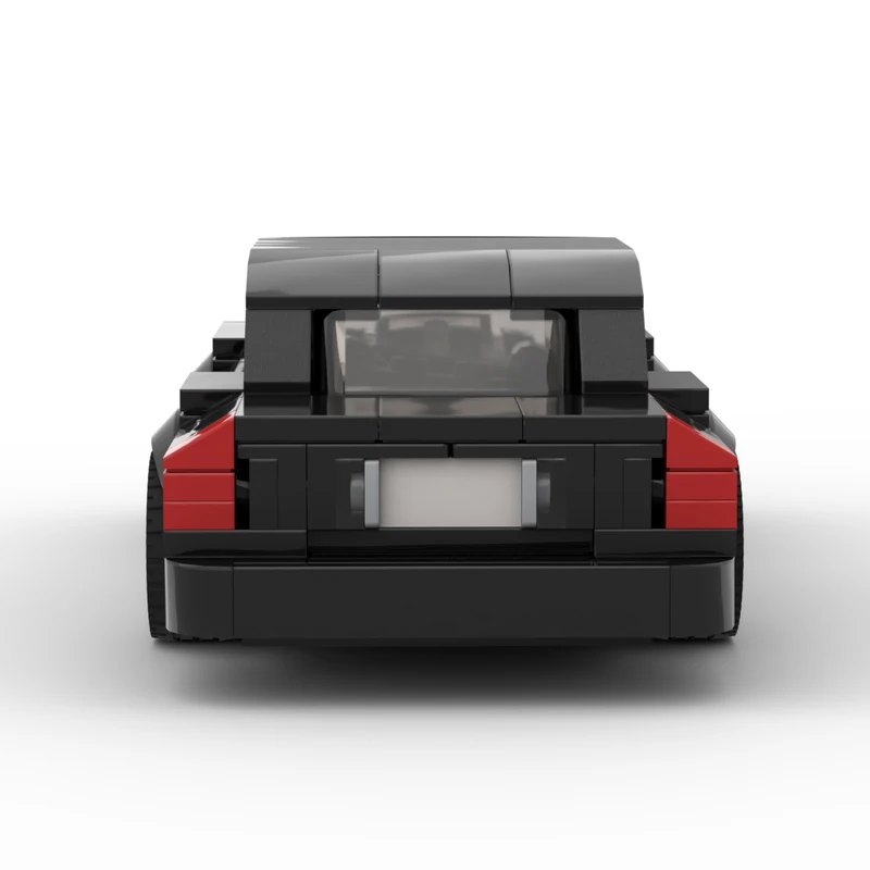 282 ชิ้น Moc Forder Crown Victoria Model Kit - การออกแบบแท็กซี่สไตล์ฟอร์เดสแท้, ของขวัญบล็อกตัวต่อวันเกิดที่ไม่ซ้ำกัน