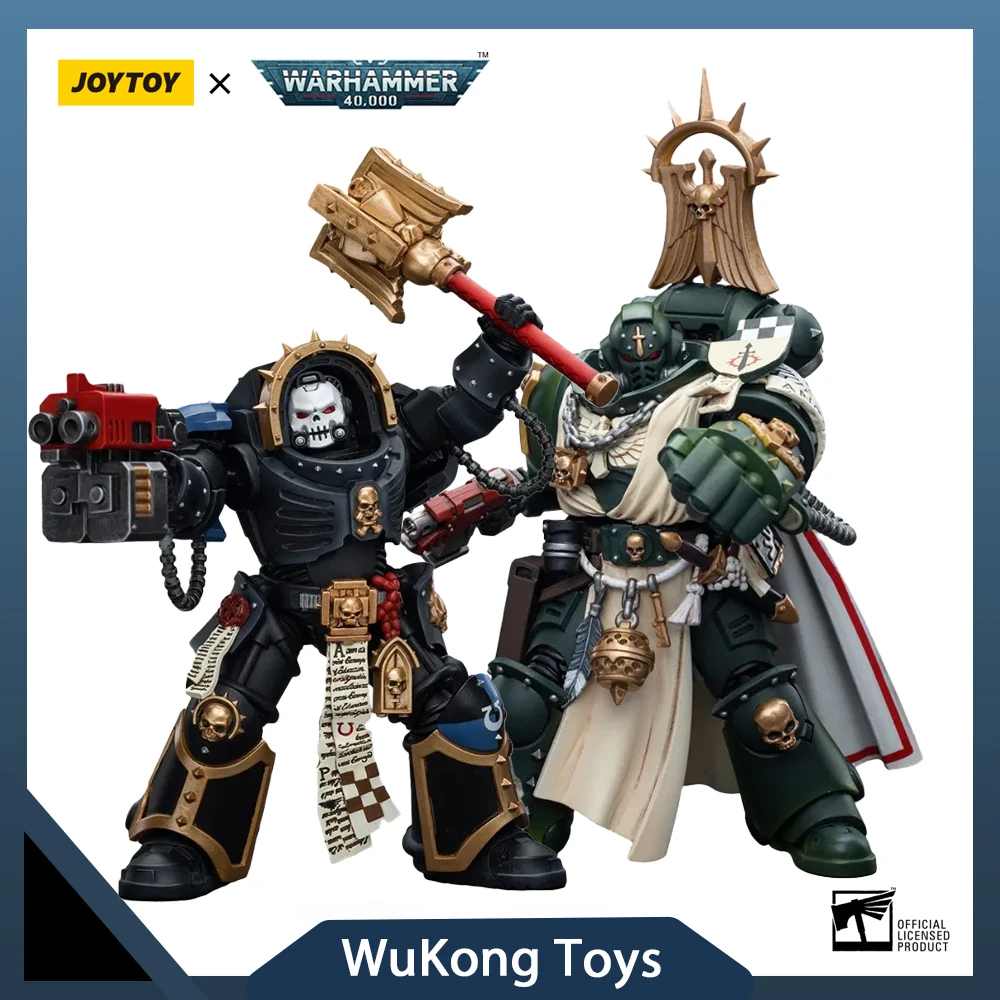 

JOYTOY Warhammer 40K Dark Angels Ultramarines 1/18 Action Figures Collectible Model Anime Figures Desktop Ornament Toys Gifts
