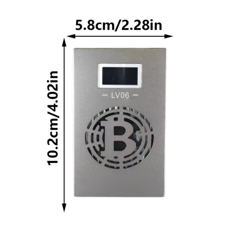 強力な 500KH ビットコインマイニングデバイス設計ラッキーマイナー LV06 宝くじマイナーインテリジェントコントロールマイナー交換