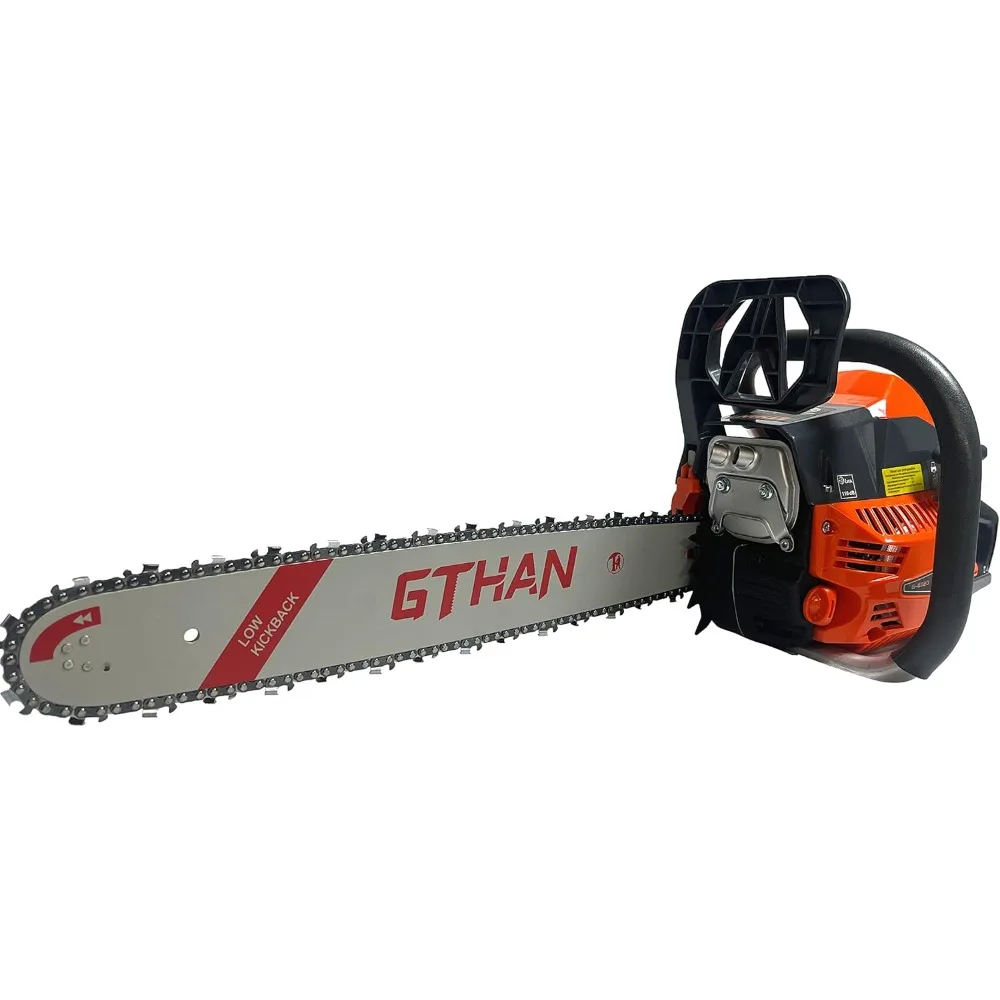 

Gas Chainsaw 60cc 2-Cycle Gasoline Powered Chainsaws 20-Inch Professional Power Chain Saws For Forest Cutting Trees, Wood