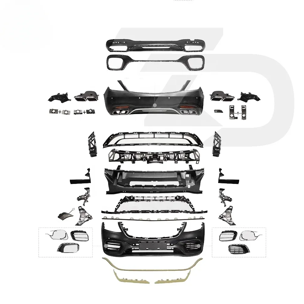 

Wholesale Price 2018-2019 Best Selling S Class Car PP S63 Body kit for Mercedes W222 S350 S550
