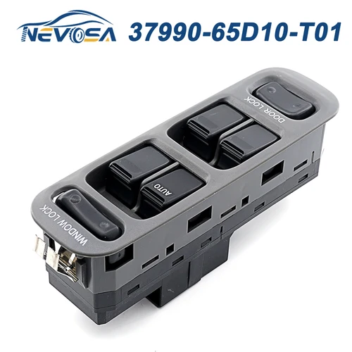 Imagen 1 del producto NEVOSA-Interruptor de Ventanilla de coche eléctrico, accesorio para Suzuki Grand Vitara Baleno XL-7 Chevrolet Tracker 37990-75F00-T01, 37990-65D10-T01