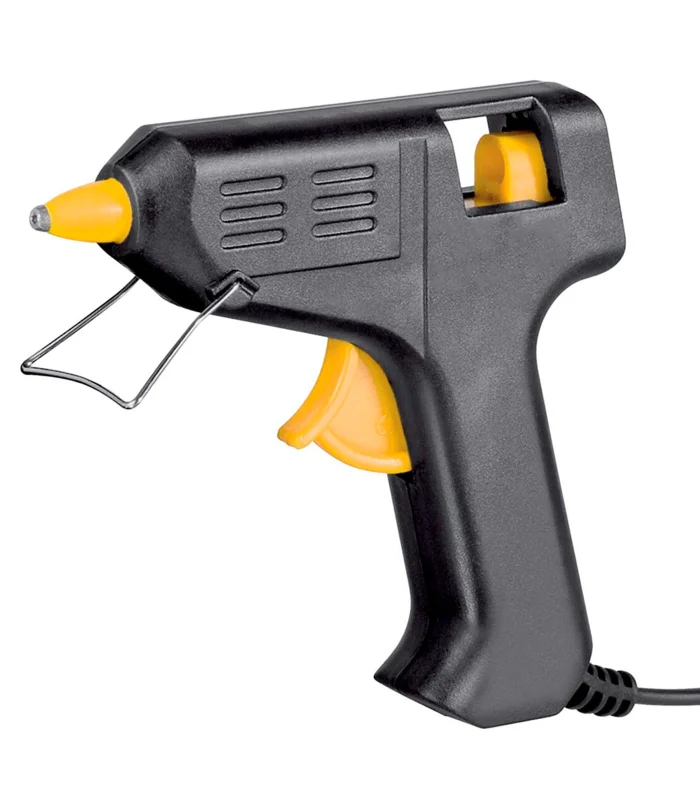 Tradineur 20W hot silicone Gun, Miniglue Gun Gun, glue Gun, gluing, includes 2 silicone bars