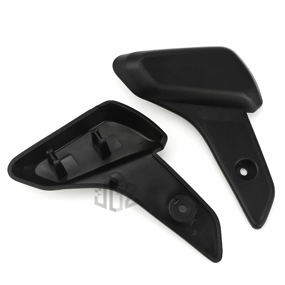 Motorcycle Plastic Rear Passenger Footpad Foot Steps Pedal Rests Cover Pad for VESPA SRPINT PRIMAVERA 150 Accessories Pair Black