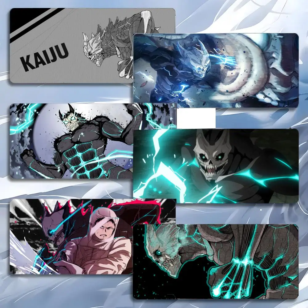 K-Kaiju No.8 Anime Action Mouse Pad Mousepad Large Gaming LockEdge Thickened PC Table Desk Mat