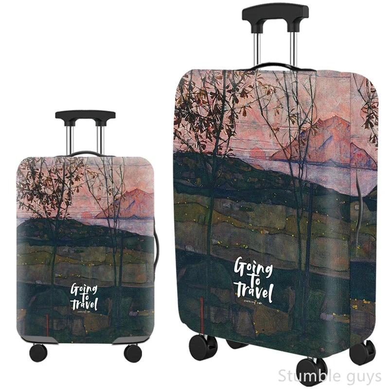 

High Elastic Protective Luggage Sleeve Anti-Scratch Durable Dustproof Suitcase Cover Practical For Road Trips 18-32 Inch