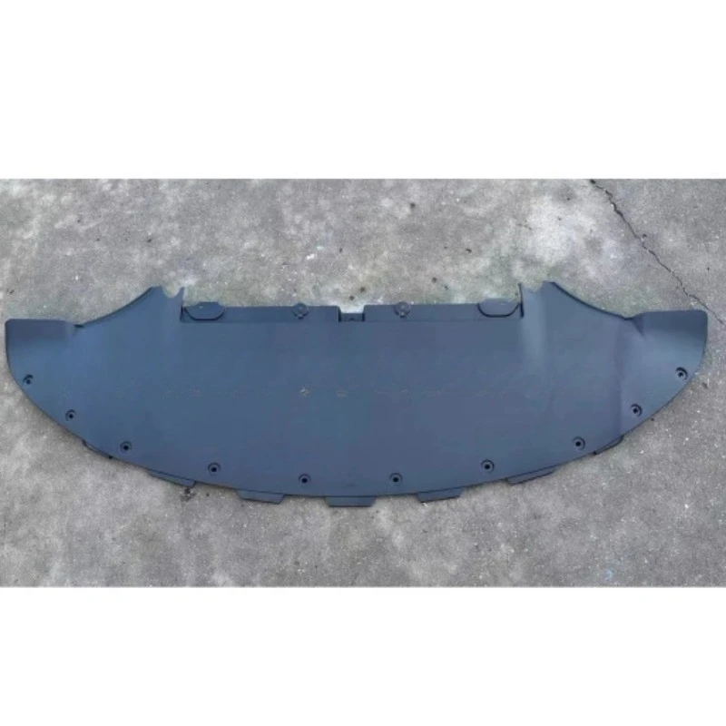 

Under the front bar guard