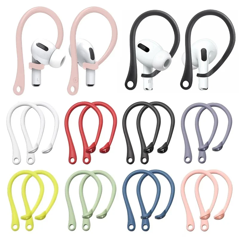 Bluetooth Earphone Silicone Earhook For AirPods 1/2/3 Pro Earphones Comfortable Silicone Ear Hook For Running Gym Workout Sports