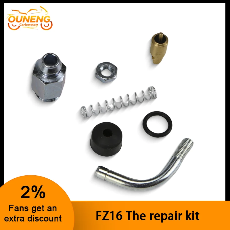 Para YAMAHA FZ16 SZ16 juego de arranque de estrangulador Kit de émbolo de válvula tubo de estrangulación Kit de reparación de carburador de motocicleta