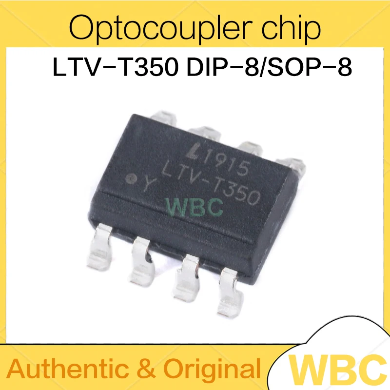 10Pcs/Lot LTV-T350 LTV-T350S-TA1-EE SMD-8 DIP-8 SOP-8 IGBT The gate drives the optocoupler chip New Original