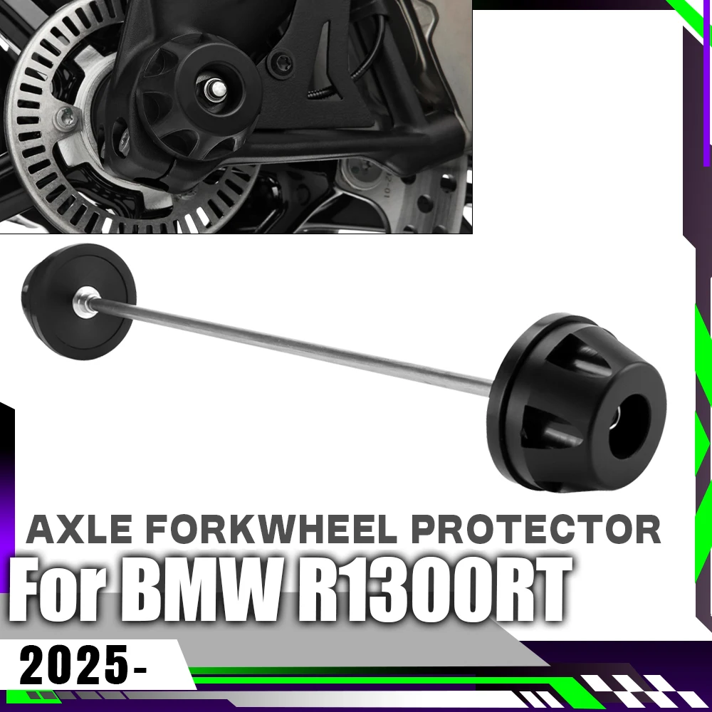 2025- For BMW R 1300 RT R1300RT R1300 RT R 1300RT r1300rt Motorcycle Front Wheel Fork Slider Axle Crash Sliders Protector