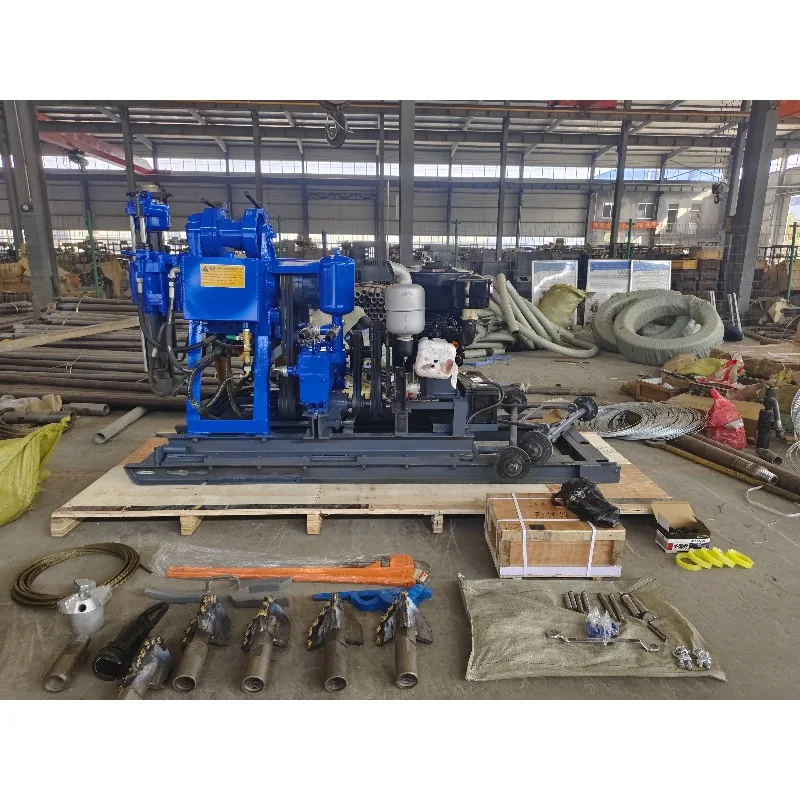 China Core Drilling Rig Machine Hydraulic Coring Sample Water Well Drilling Rig Machine Mineral Exploration Sampling Drill Rig