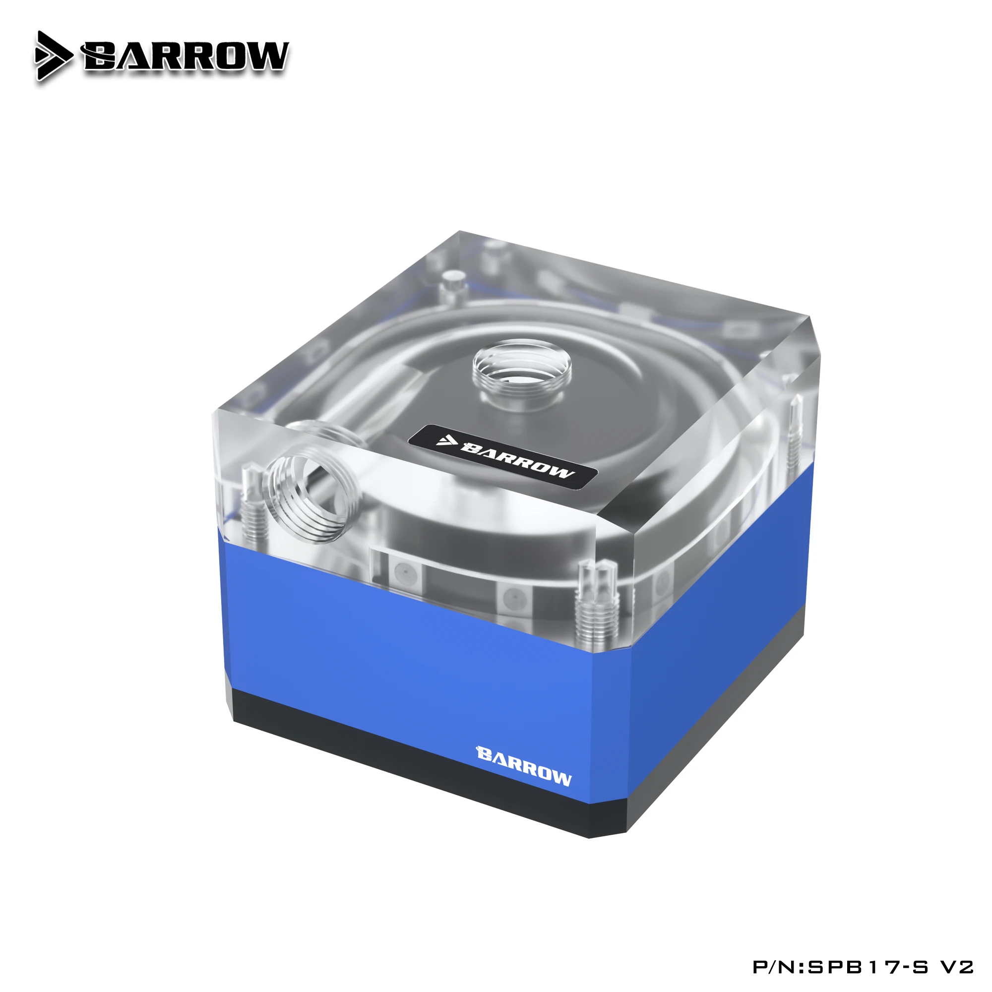 

Barrow DDC 17W PWM PCWater Cooler Pump DV12 Maximum Flow Lift 5.5 Meters 960L/H G1/4 Threaded for Computer Water Cooling System