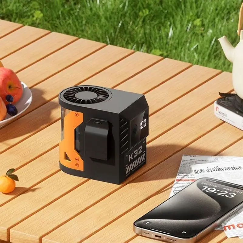 D0AB Belt Fean Fan USB-талия Повторный вентилятор.