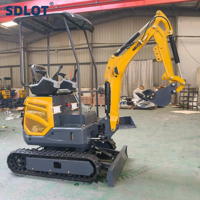 مصنع مخصص حفار صغير صغير باجر 2 طن حفارة 1.5 طن حفارة صغيرة زاحفة صغيرة مع EPA CE EURO 5