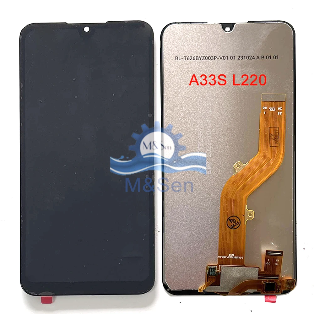 For ZTE Blade A33S L220 LCD L220 Display Screen Touch Panel Digitizer For ZTE Blade A34 LCD Display Blade A54 LCD Frame Screen