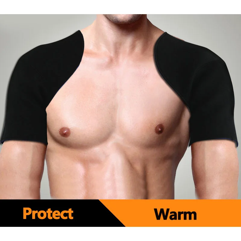 Double Shoulder Support Back Support Bandage Protector Compression Shoulder Strap Back Wrap Protector Pain Relief Health Product